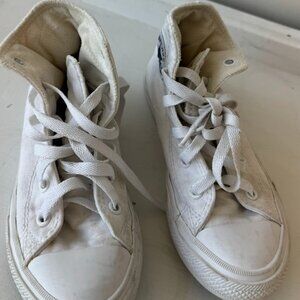 converse white chuck taylor all star 13.5 kids shoes